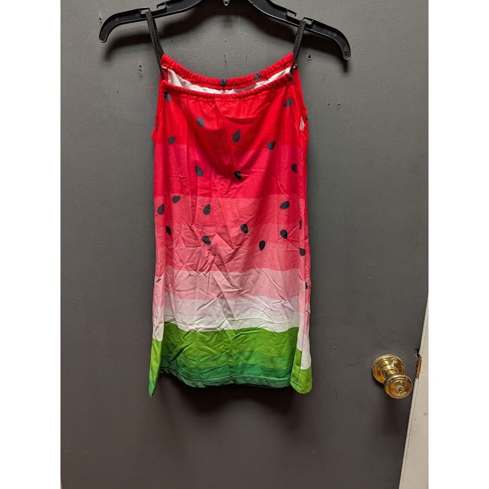 Sunshine Swing size 10 dress watermelon sleeveless ombre childrens girls